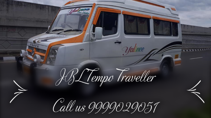 9 Seater Tempo Traveller on rent